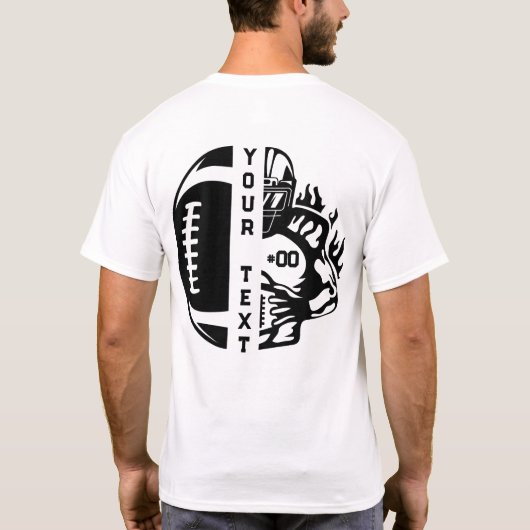 Uncle Football Customizable Shirt (Rückseite)