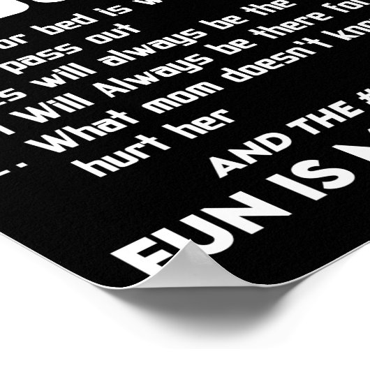 Uncle From Niece Nephew The Uncle Cool 5 Things Poster (Ecke)