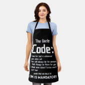 Uncle From Niece Nephew The Uncle Cool 5 Things Schürze (Getragen)