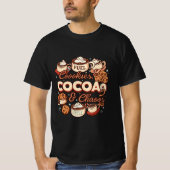 Uncle Fuel: Cookies, Cocoa & Chaos | Funny Holiday T-Shirt (Vorderseite)