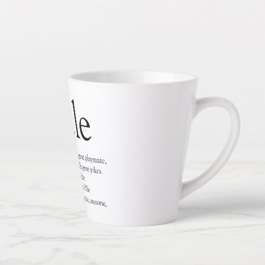 Uncle Funcle Definition Modern Fun Milchtasse (Rechts)