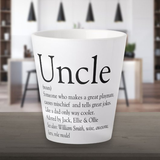 Uncle Funcle Definition Modern Fun Milchtasse