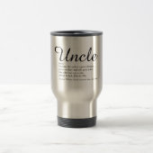 Uncle, Funcle Definition Script Modern Fun Reisebecher (Mittel)