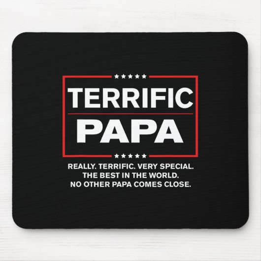 Uncle - Funny Donald Trump Great Papa Mousepad (Vorne)