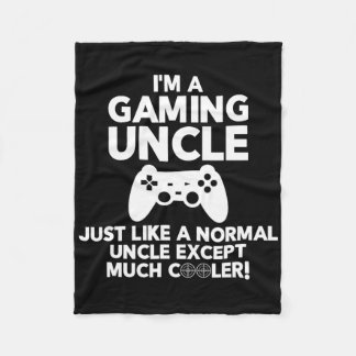 Uncle Gamer Funny Gaming Video Game Shirts Fleecedecke