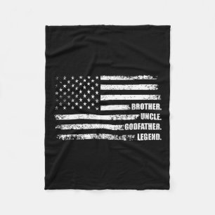 Uncle GodVater Legend Fun Bester sonniger Onkel Fleecedecke