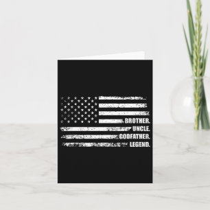 Uncle GodVater Legend Fun Bester sonniger Onkel Karte