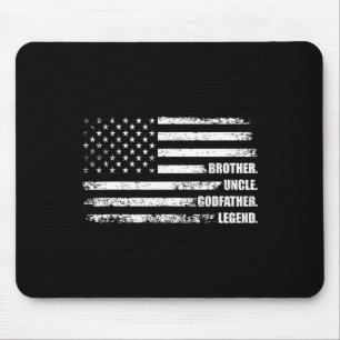 Uncle GodVater Legend Fun Bester sonniger Onkel Mousepad