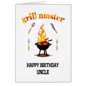 Uncle Grill Master Geburtstag (Vorne)