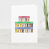 Uncle Happy Birthday Cartoon Cats