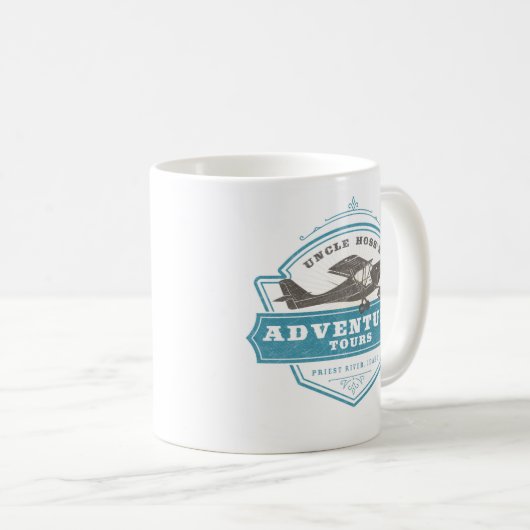 Uncle Hoss's Adventure Tours Kaffeetasse (VorderseiteRechts)