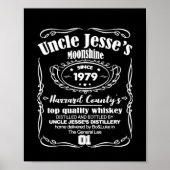 Uncle Jesse's Moonshine seit 1979 Poster (Vorne)