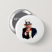 Uncle Joe als Uncle Sam Button (Vorne & Hinten)