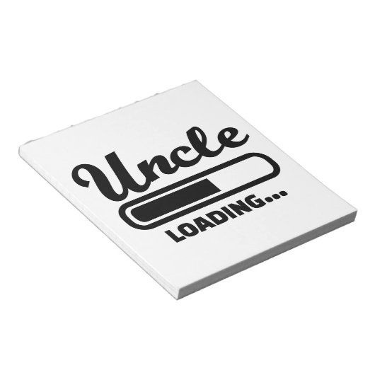 Uncle Loading Notizblock (angewinkelt)
