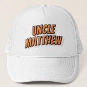 Uncle Modern Simple Cool Comic Truckerkappe (Vorderseite)