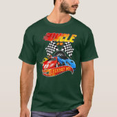 Uncle Of The Birthday Boy Race Birthday Party Raci T-Shirt (Vorderseite)