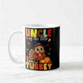 Uncle Of The Little Turkey Thanksgiving Baby Showe Kaffeetasse (Links)