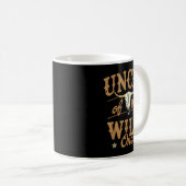 Uncle Of The Wild One Cowboy Western Rodeo Party M Kaffeetasse (VorderseiteRechts)