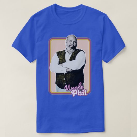 Uncle Phil Original Retro Style Design T-Shirt (Design vorne)