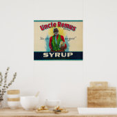 Uncle Remus Sirup LabelKairo, GA Poster (Küche)