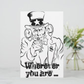 Uncle Sam (Stehend Vorderseite)