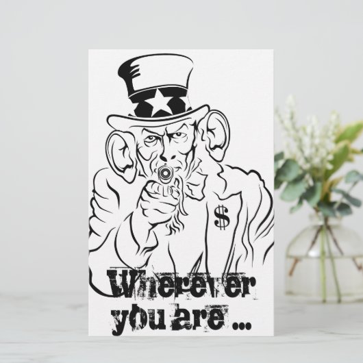 Uncle Sam (Stehend Vorderseite)