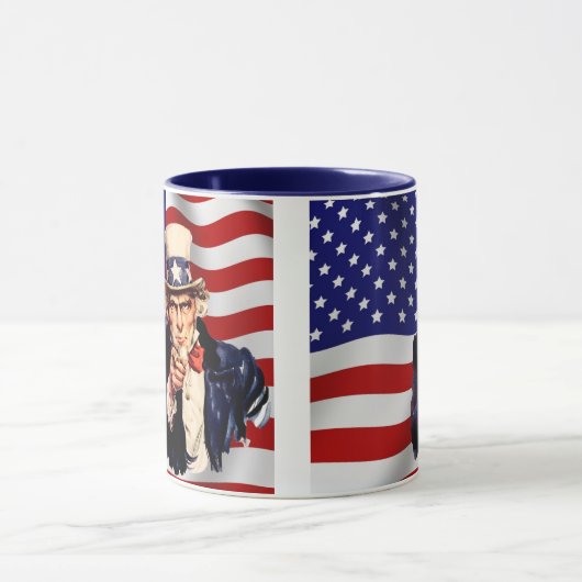 Uncle Sam 1 Tasse (Zentrum)