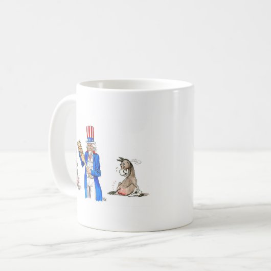 Uncle Sam 2 Kaffeetasse (Vorderseite Links)