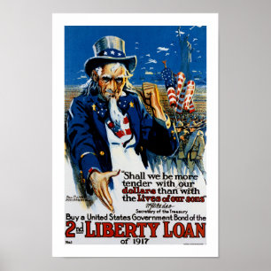 Uncle Sam 2. Liberty Loan Poster