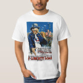 Uncle Sam 2. Liberty Loan T-Shirt (Vorderseite)