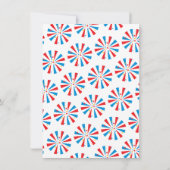 Uncle Sam 4. Juli Barbecue Grillen Party Einladung (Rückseite)