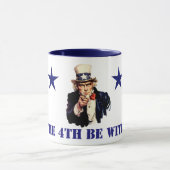 Uncle Sam 4. Juli Tasse (Zentrum)