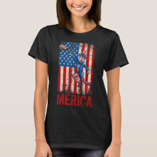 Uncle Sam 4. Juli Women Men American USA Flag T-Shirt