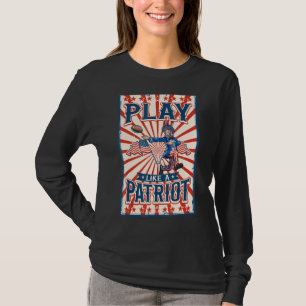 Uncle Sam 4. Juli Women Men American USA Flag T-Shirt