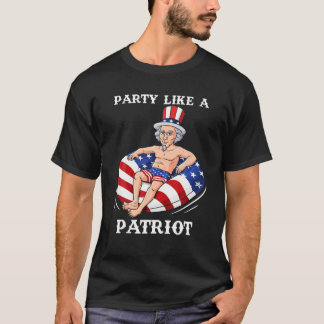 Uncle Sam 4th of July USA Patriot Funny T-Shirt