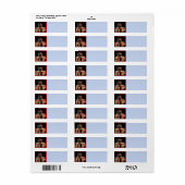 Uncle Sam Address Label (Vorne)