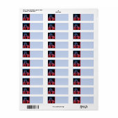 Uncle Sam Address Label (Vorne)
