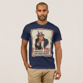 Uncle Sam Anti-Propaganda Shirt (Vorne ganz)