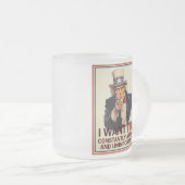 Uncle Sam Anti-Propaganda Tasse (VorderseiteRechts)