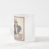 Uncle Sam Anti-Propaganda Tasse (Vorderseite Links)