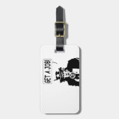 Uncle Sam bekommt einen Job Gepäckanhänger (Vorderseite vertikal)