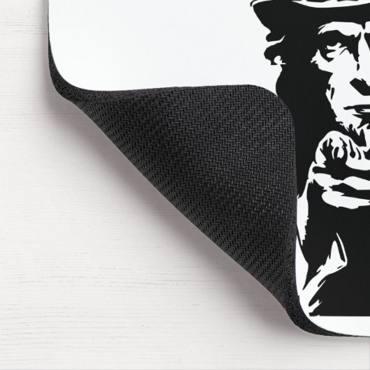 Uncle Sam bekommt einen Job Mousepad (Ecke)