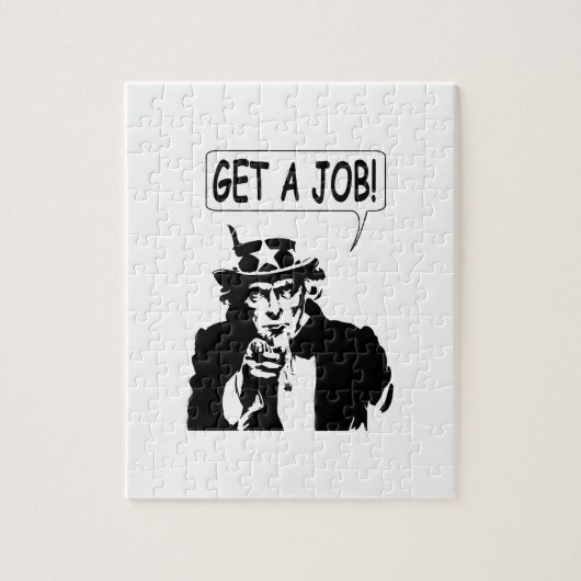 Uncle Sam bekommt einen Job Puzzle (Vertikal)