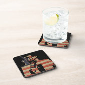 Uncle Sam Beverage Coaster Getränkeuntersetzer (Rechte Seite)