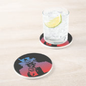 Uncle Sam Beverage Sandstone Untersetzer (Seite)