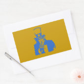 Uncle Sam (Blue) auf Stickers (Umschlag)