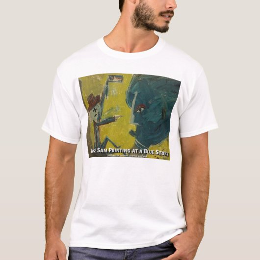 UNCLE SAM BLUE STORM T-Shirt (Vorderseite)