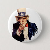 Uncle Sam Button (Vorderseite)