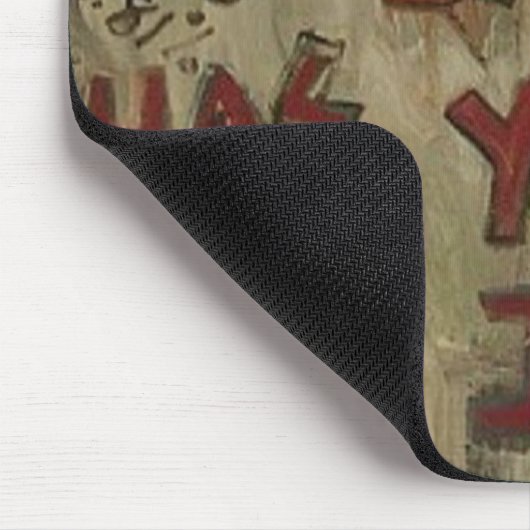 UNCLE SAM BUTTON NUMMER MOUSEPAD (Ecke)