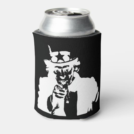 Uncle Sam Can Cooler Dosenkühler (Kanne Rückseite)